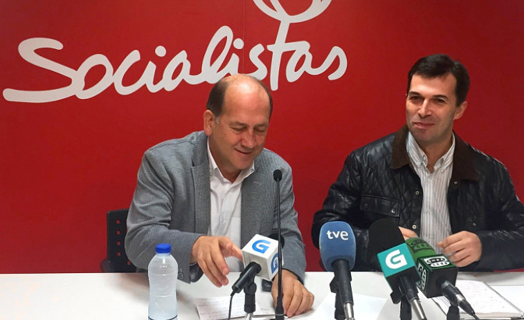 Caballero y Leiceaga muestran su pacto como ejemplo de integración dentro del PSOE