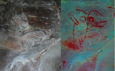Descubren el mayor conjunto de pintura esquemática prehistórica de Galicia
