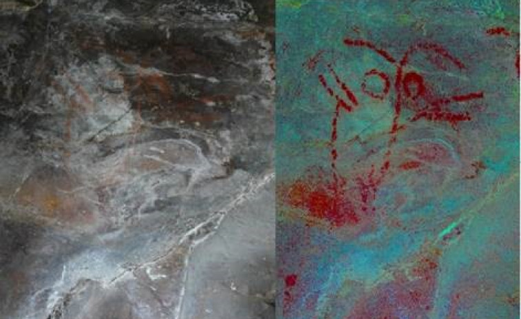 Importante descubrimiento de pintura prehistórica en Galicia