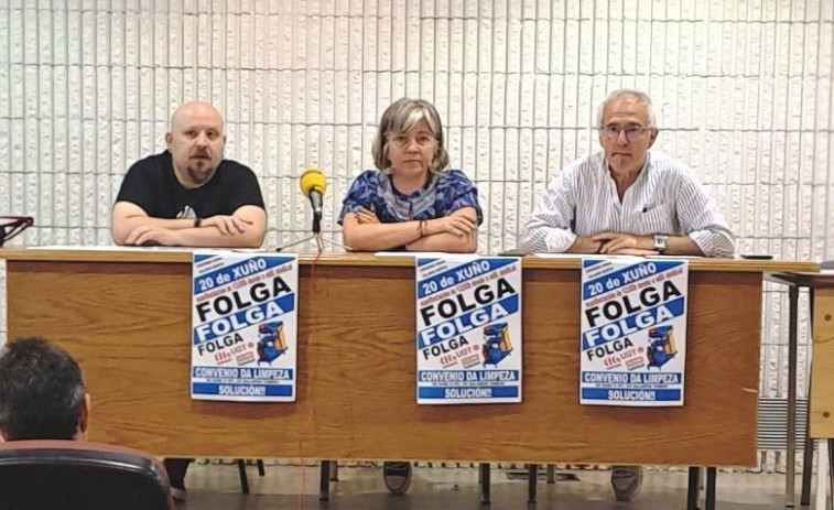 Trabajadores de la limpieza de Lugo llamados a la huelga el 20 de junio para reclamar un convenio 