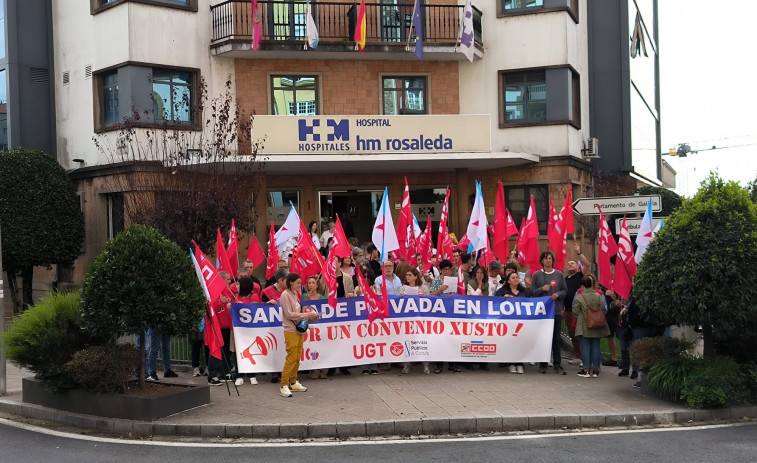 Huelgas en la sanidad privada de A Coruña: Sindicatos exigen un convenio digno