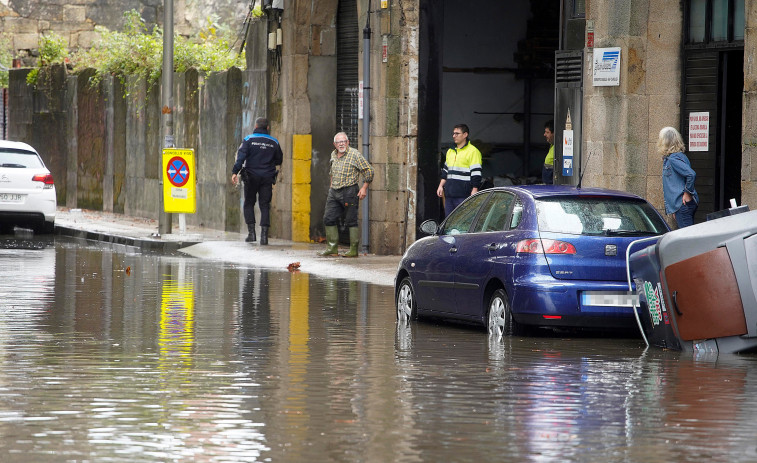 Abierta la autovía Marín-Pontevedra, que estuvo cortada desde este sábado por las inundaciones