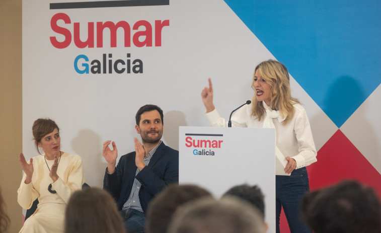 Sumar lamenta el rechazo de Podemos a la coalición en Galicia: 