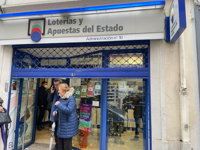 Administración de Lotería atracada en Lugo