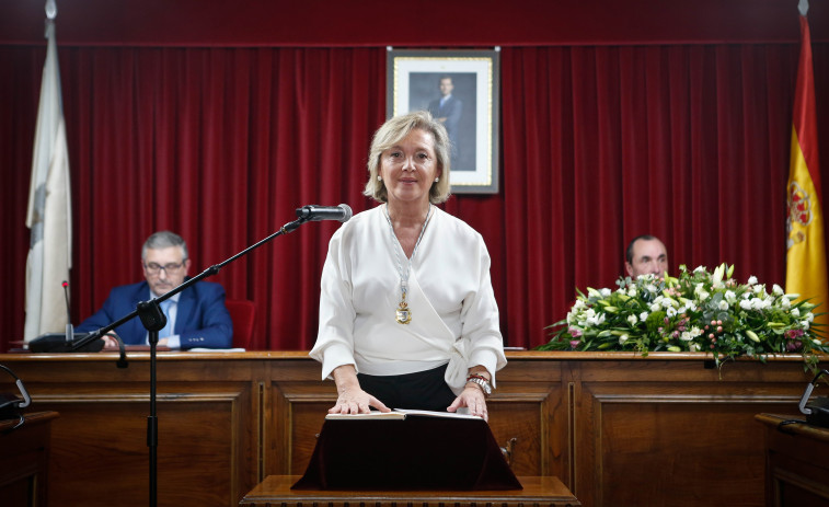 Paula Alvarellos, nueva alcaldesa de Lugo: 