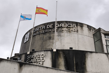 Archivo - Edificio de la Consellería de Sanidade en San Lázaro, Santiago de Compostela.
