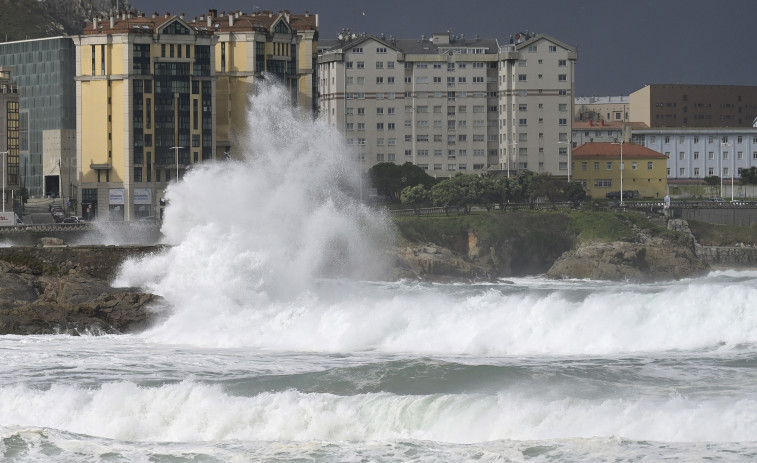 Activada para este domingo la alerta amarilla por temporal costero en A Coruña y Costa da Morte