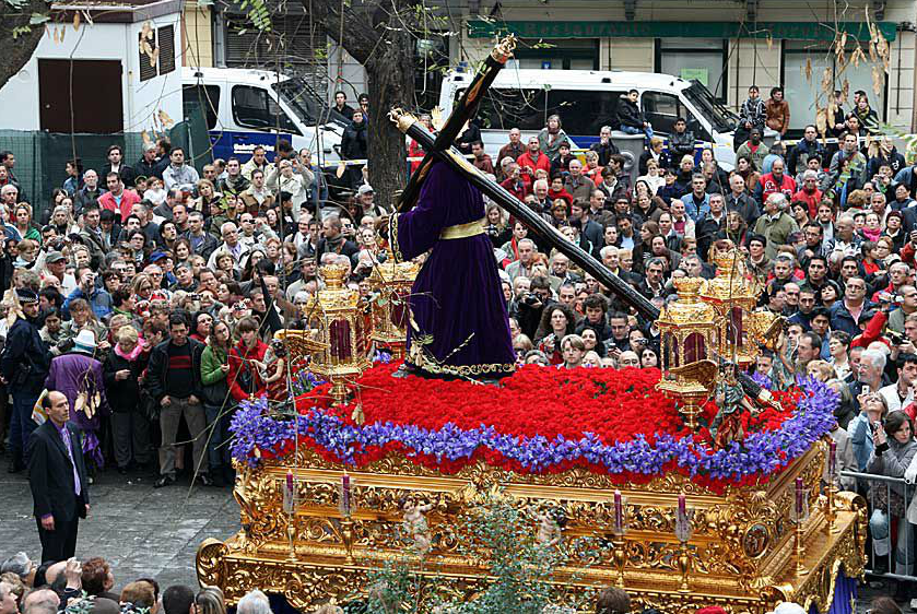 Semana santa procesion barcelona