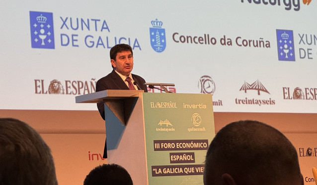 El delegado del Gobierno en Galicia, Pedro Blanco, participa en el foro 'La Galicia que viene'