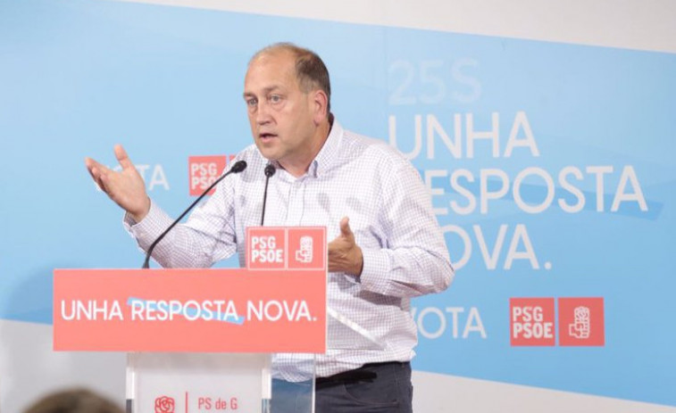 ​Leiceaga pide paz entre Carmen Santos y el PP para devolver la normalidad al Parlamento