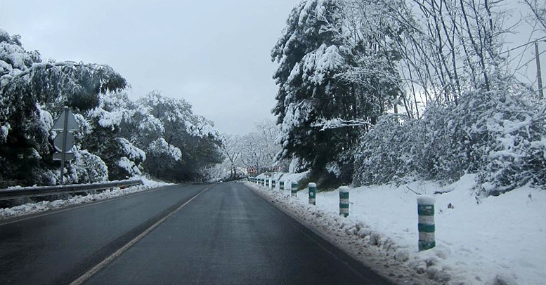 Carretera nieve