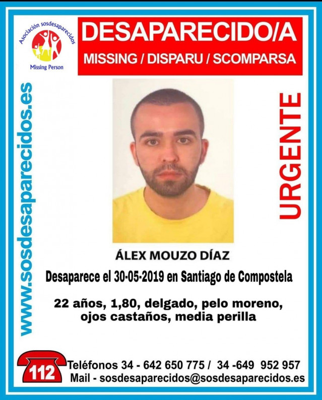Buscan a un joven desaparecido desde el jueves en Santiago