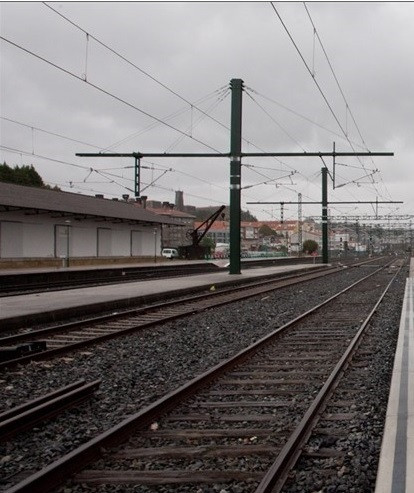 Estación de tren gallega