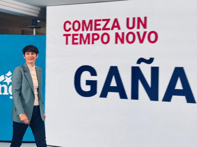 La portavoz nacional del BNG, Ana Pontón, anuncia su decisión al frente de la formación ante la XVII Asemblea Nacional del 7 de noviembre